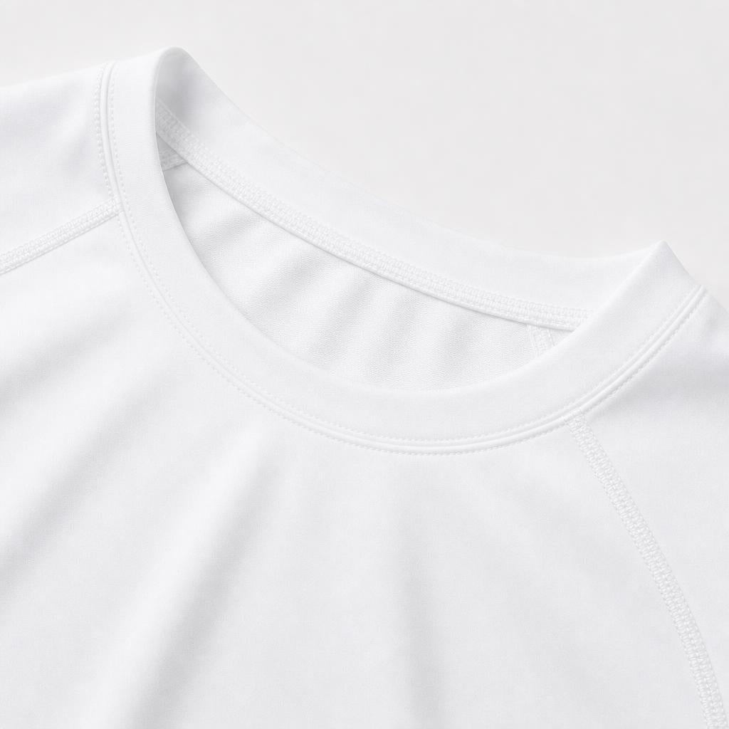 Camiseta Deportiva de Compresion - Blanco