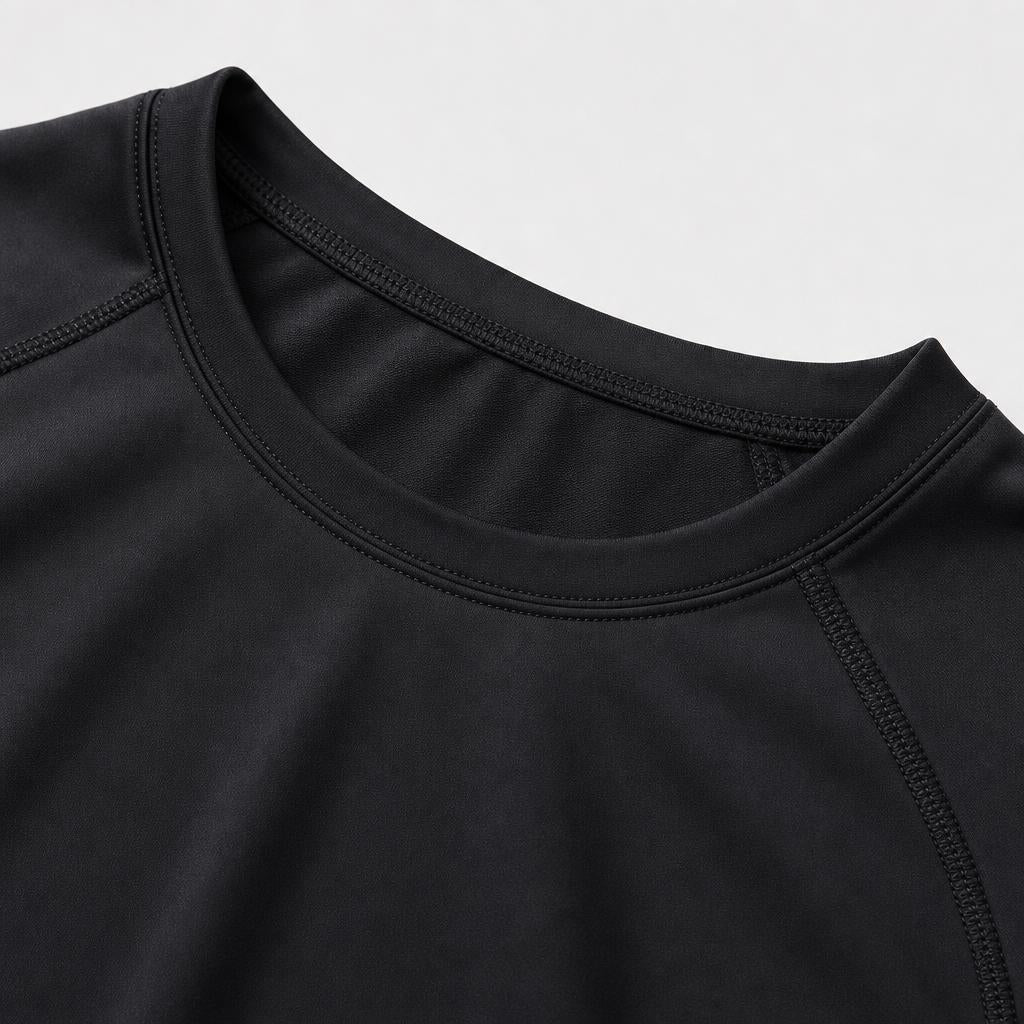 Camiseta Deportiva de Compresion - Negro