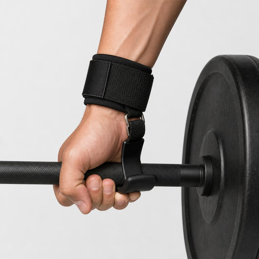 Gancho Correas Levantamiento Straps Gym - KAIRO