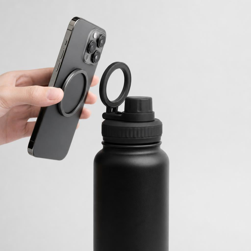 Termo con Soporte Magnetico para Celular - KAIRO